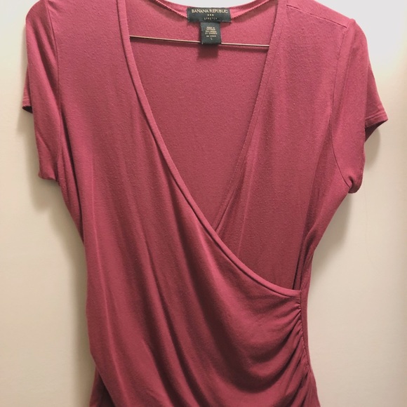 Banana Republic Wrap Top Size Small - Picture 3 of 4
